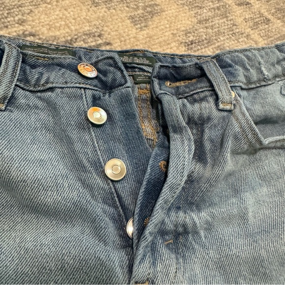 Wild Fable Cutoff Shorts Size 4 Button Fly High Waisted - Picture 5 of 13
